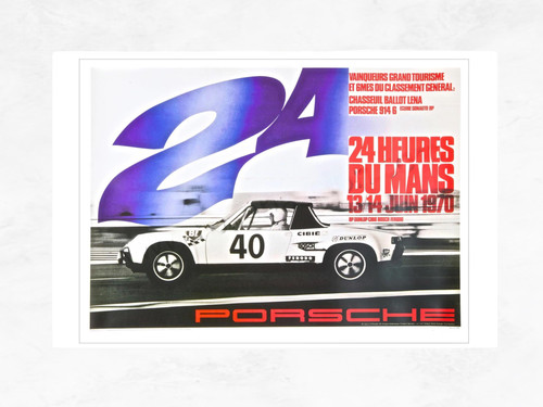 Porsche poster 914 gt - 914/6, |