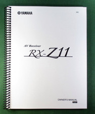 Yamaha RX-Z11 Instruction