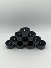 Black Tea light candles - Soy