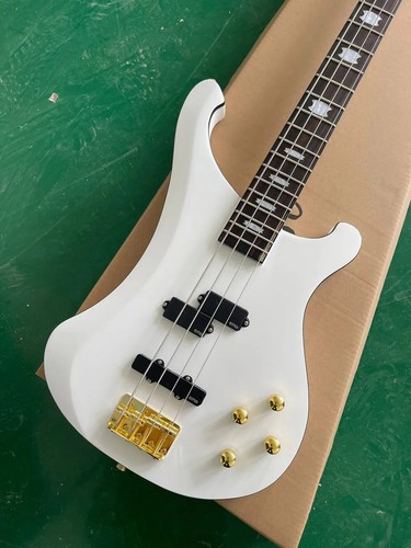 White strings electric bass - strings,