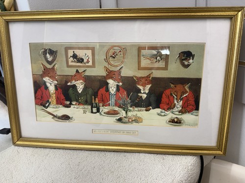 The fox hunt - fox's, breakfast