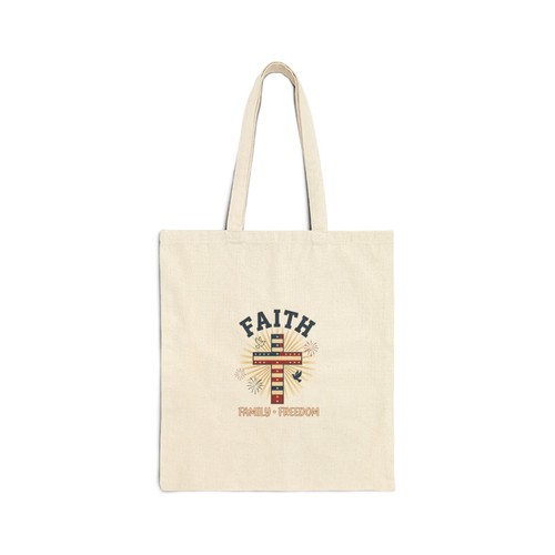 Faith liberty cross tote - faith, &