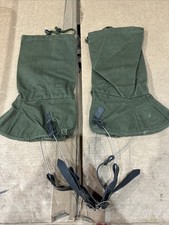 British Military Dark Green Waterproof Walking Leg Gaiters