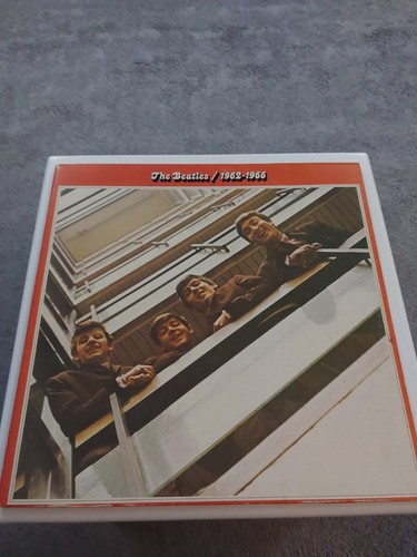 The beatles 1962 1966 red - beatles,