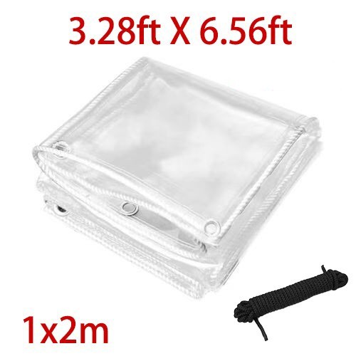 450gsm clear tarpaulin heavy - 450gsm,