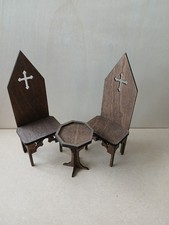 2 dollshouse handmade gothic