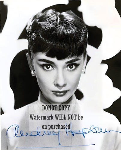 Audrey hepburn 8 x10 - hepburn,