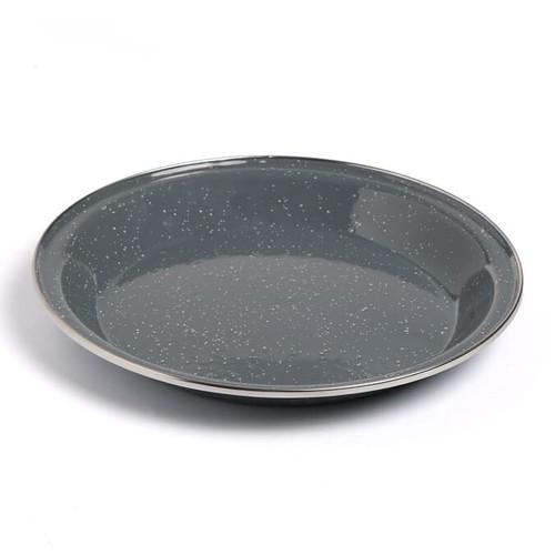 Camping enamel plate