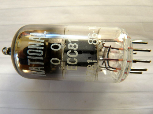 Ecc81 12at7 national - 12at7, old