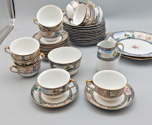 Nippon hand painted - painted, morimura