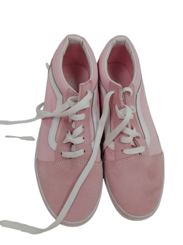 Vans pink pumps canvas lace - canvas,