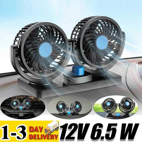 12v dual head car fan - 12v,