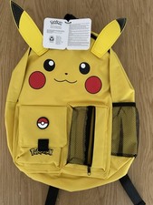 Pokemon Pikachu Backpack And