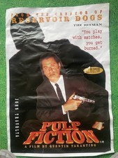 1994 Pulp Fiction ORIGINAL lARGE THEATRE MOVIE POSTER CANNES FILM FESTIVAL 1994
