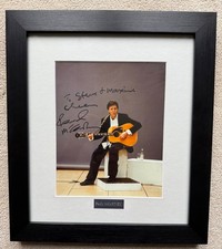 SIGNED AUTHENTIC FRAMED PAUL MCCARTNEY 8x10 PHOTOGRAPH ASSESSED ROGER EPPERSON  