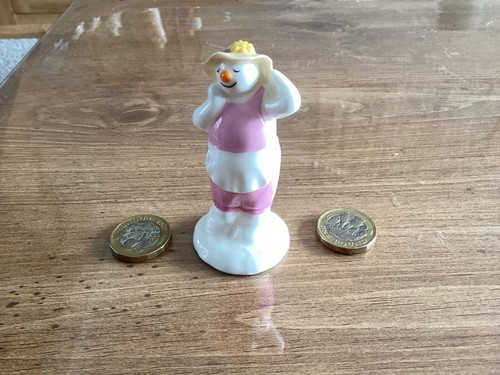 Coalport the snowman lady - the, snowman.