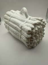 Vintage Bordallo Pinheiro Majolica Portugal Asparagus Serving Dish