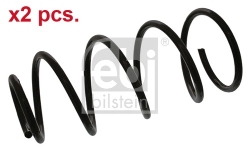 Pcs front coil springs set - front,