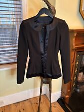Miss Sixty tailored tuxedo jacket black size XS