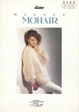 LISTER MAINLY MOHAIR LADIES/GIRLS SWEATER KNITTING PATTERN - 28-42"