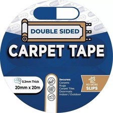 Carpet Tape Non Slip Double Sided Adhesive Rug Gripper Anti Slip Grip Tape 20m