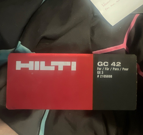 Gx3 hilti fuel gas - fuel/gas, cell