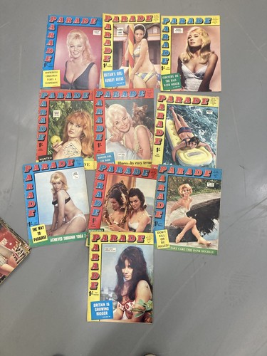 Vintage parade magazines - vintage, 10