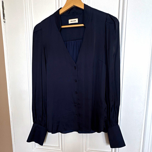 Zadig voltaire navy v neck - voltaire,