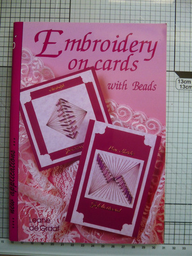 Embroidery cards with - embroidery, beads