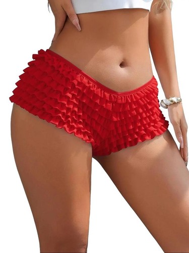 Sexy ruffle knickers womens - knickers,