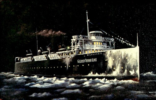 Grand trunk line ferry - trunk,