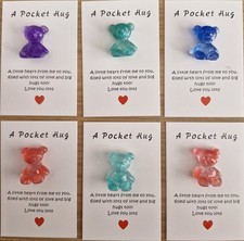 Pocket Hug Handmade Resin Bear