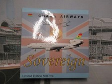 SOVERIEGN 1/400 DIECAST MODEL AIRLINER GHANA AIRWAYS DOUGLAS DC-10 LIMITED 500