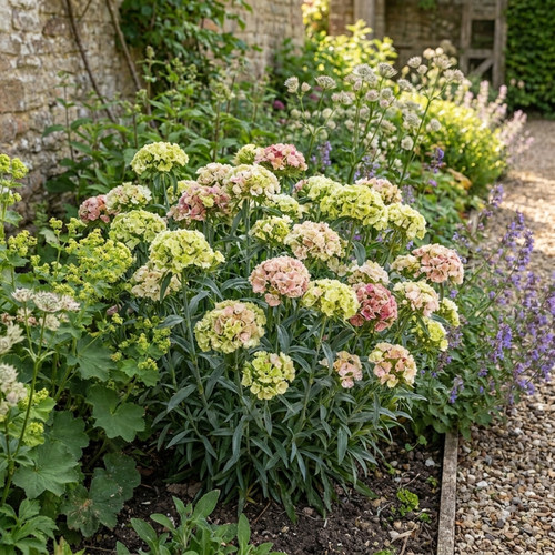 Dianthus pink mojito pot - dianthus,