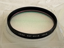 Leica E67 UV/IR Black Filter Product Code 13415