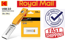64GB Metal Flash Drive Memory Original Kodak USB 2 Pen Drive K122 UK Seller