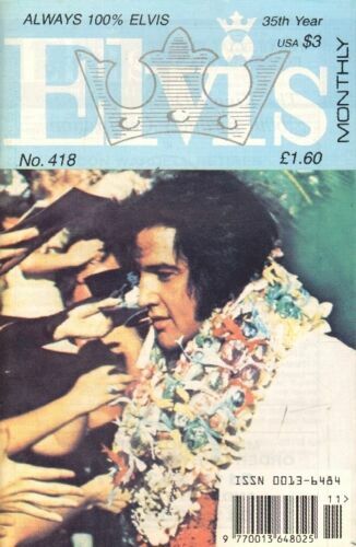 Elvis presley monthly magazine - elvis,