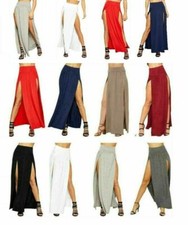 Women Double Side Slit Split