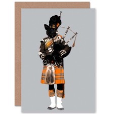 Scottish Terrier Bagpipe Piper