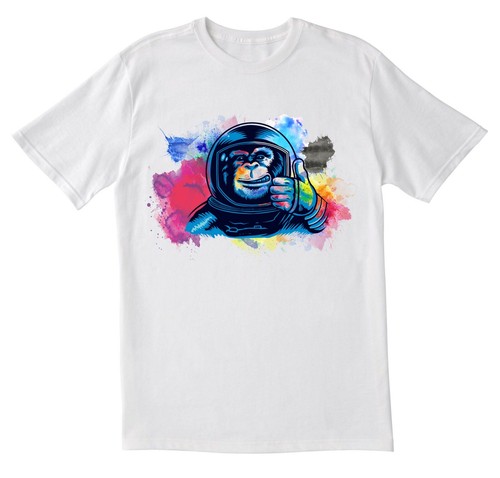 Space monkey astronaut ape - space,