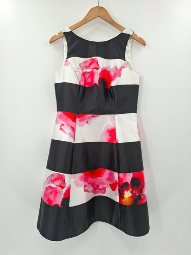 Coast black white striped - black,