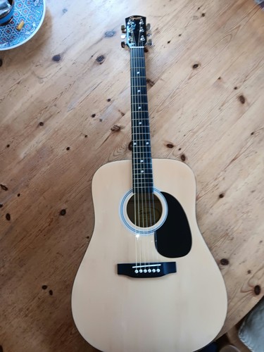 Acoustic squier fender 105 - squier, sa-105