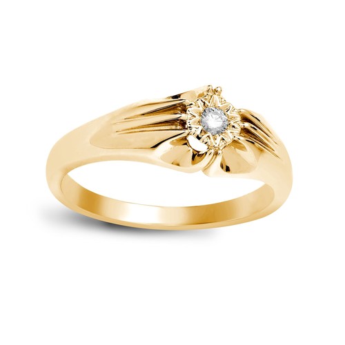 Mens 9ct gold jewelco - gold,