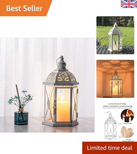 Stunning candle lantern - 15.2'',