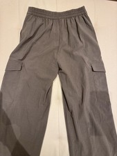 Taupe Brown Elasticated Linen