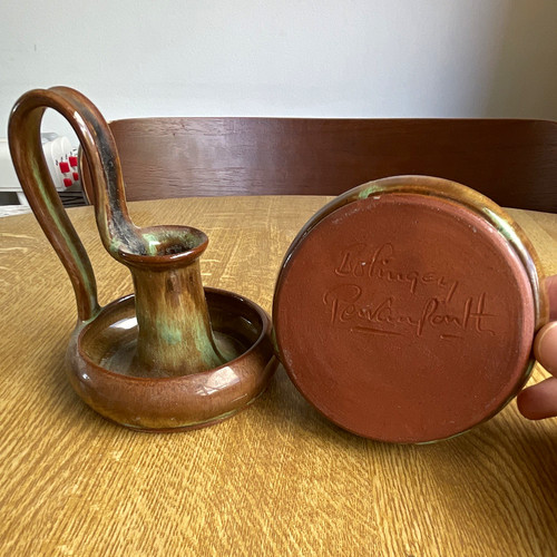 Signed unique torquay ware - signed,