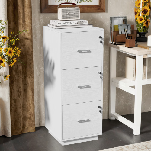 Drawer lockable filing - 3-drawer,