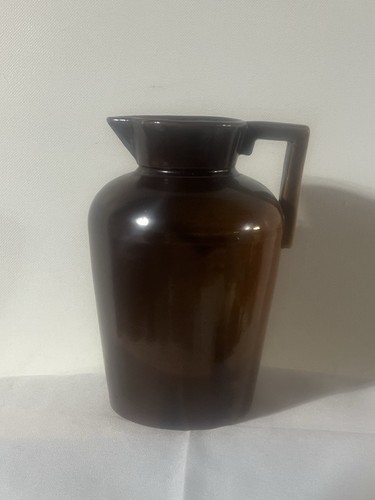 Antique stoneware jug - stoneware, pitcher