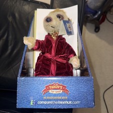 RARE - 1st Edition Aleksandr Meerkat Plush - New with Tags in Box BNIB
