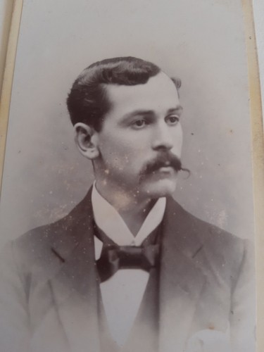 Cdv dapper man waxed - cdv,